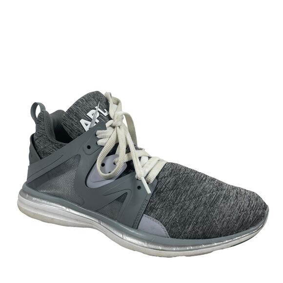 APL Ascend TechLoom Quilted Sneakers Lace Up Gray Size 10.5 - Picture 4 of 13